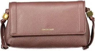 Coccinelle Bolso de hombro de piel - Bags - Mujer - Marr&oacute;n - ONE SIZE