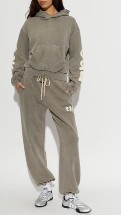 Fear of God Cotton Hoodie, Womens, Grey