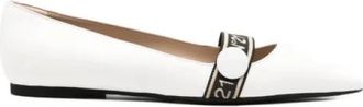 N&deg;21 Ballerina - Dames - Ballerinas - Wit - 38 EU - Schoenen