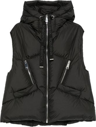 Khrisjoy Hooded Zip-fastening Gilet