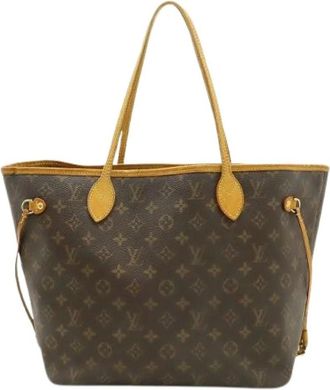 Louis Vuitton Pre-owned Tote Bags, female, Brown, Size: ONE SIZE Pre-owned Neverfull Monogram Tote Bag