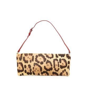 Valentino Pre-owned Valentino Pony Hair Animal Print Handbag Ladies 39FVBQG8LTYQTGFB