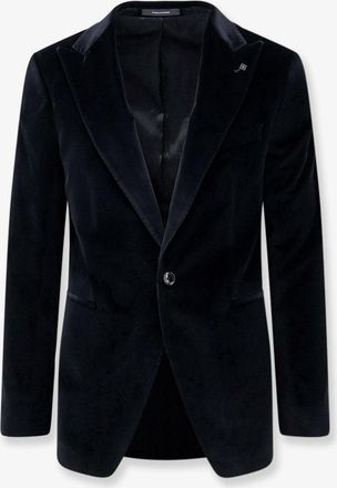 Tagliatore Blazer Napoli monopetto in velluto - TAGLIATORE - gender_Man