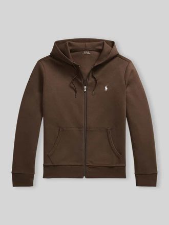 Polo Ralph Lauren Regular Fit Sweatjacke aus Baumwoll-Mix in Mittelbraun, Gr&ouml;&szlig;e XXL