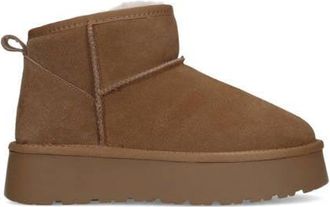 Sacha su&egrave;de enkelboots cognac