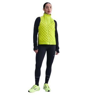 Nike Repel Aeroloft Therma-Fit-vest voor dames (Cyber Green)