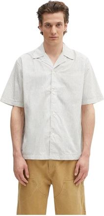 Norse Projects Short Sleeve Shirts - Heren - Korte mouwen Overhemden - Wit - L - Overhemden