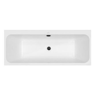 Villeroy & Boch Ba&ntilde;era Villeroy & Boch Architectura De 170 X 75 Cm, Instalaci&oacute;n A La Derecha + Desag&uuml;e De Ba&ntilde;era Wirquin Negro
