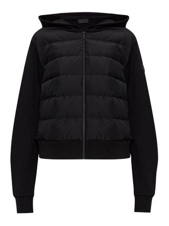 Moncler Padded Cotton Sweatshirt With Hood And Zip