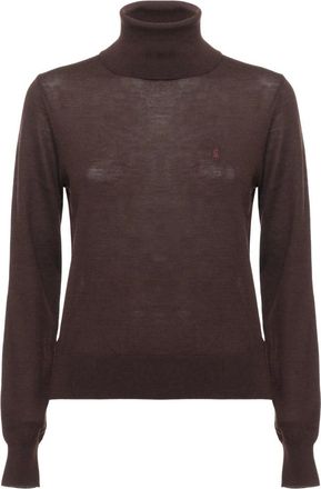 Ralph Lauren Mujer, Jerseys, Marr&oacute;n, Talla: L