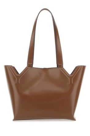 Boyy Brown Leather Yy West Shoulder Bag
