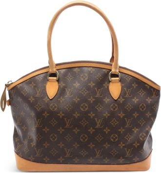 Louis Vuitton Borsa tote in tela con monogramma 2007 - Marrone
