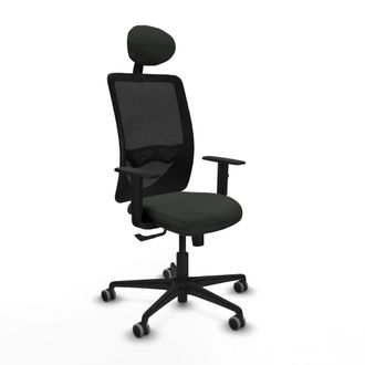 Piqueras y Crespo Silla De Oficina Piqueras Y Crespo Zulema Negro Soporte Lumbar