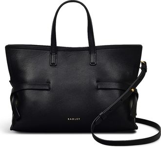 Radley London Small Fleet Street Leather Crossbody Bag in Black at Nordstrom Rack