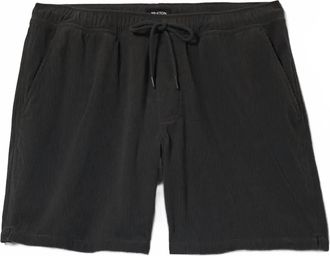 Brixton Mens Everyday Madrid Ii Corduroy Short In Black
