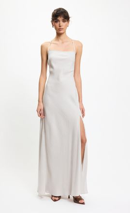 Benu Witte rugloze jurk