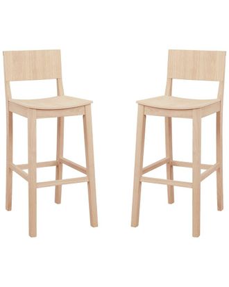 Linon Kentucky Pack Of 2 Barstools