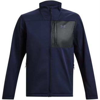 Under Armour Mens Shield Jacket Training in Blue - Size 2XL