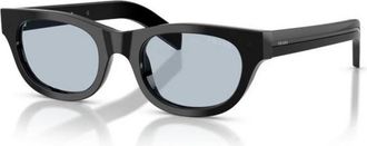 Prada C09S Zonnebril - Heren - Accessoires - Zwart - Maat: 51 MM