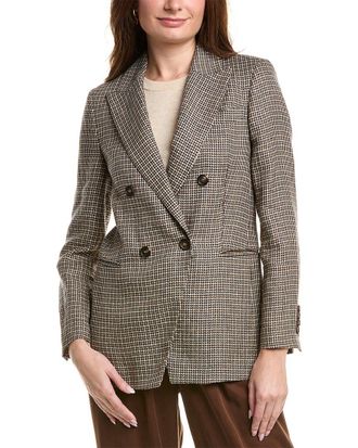 Brunello Cucinelli Linen-Blend Blazer
