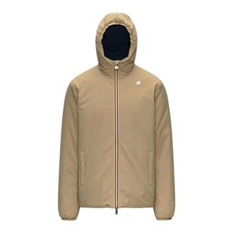 K-Way Jack St Warm Double Jacket - Heren - Jassen - Beige - Maat: 2XL Zijde