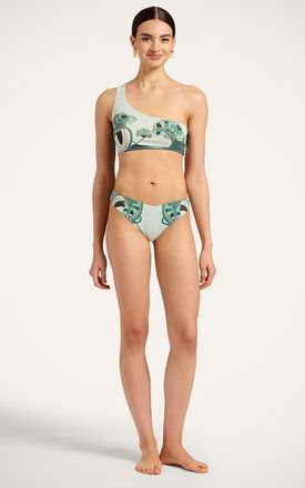 La DoubleJ Mirage Bottom in Blooming Tulip Plac&eacute;e Menta at Nordstrom, Size X-Small