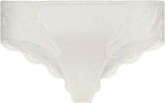 Dolce & Gabbana Satin Briefs With Lace Detailing