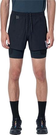 SATISFY Rippy Cordura 8 Trail Shorts - Heren - Hardloop korte broeken - Zwart - M - Nylon - Fitness
