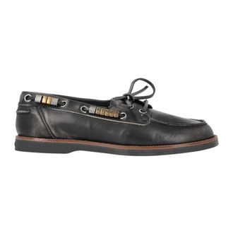 Pinko Sailor Shoes, female, Black, Size: 10 US Grace 01 Mocassino