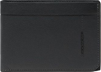 Piquadro Wallet met opklapbaar ID-venster - Heren - Portefeuilles - Zwart - ONE Size - Accessoires