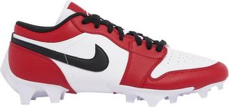 Nike Jordan Mens 1 Vapor Edge Low - Football Shoes Black/Red/White Size 10.0