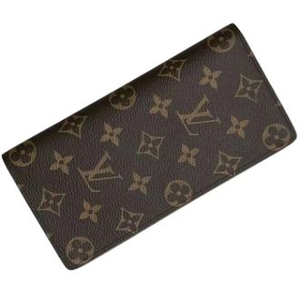 Louis Vuitton Pre-owned Monogram Long Wallet (bi-fold) - unisex - Louis Vuitton Vintage - Vintage Wallets - Brown - ONE SIZE - Pre-owned