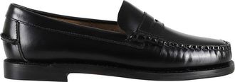 Sebago Classic Dan Almond-Toe Full-Grain Brushed Leather Loafers