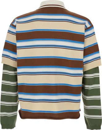 Dsquared2 Mens Polo Shirt Multicolour Cotton T-Shirts And Polos