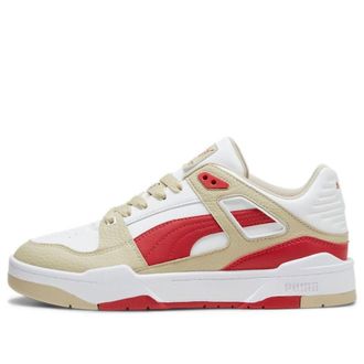 Puma Slipstream Leather White Putty Red 387544-28