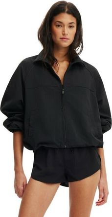 Cotton On Womens Active Offside Windbreaker in Black at Nordstrom, Size X-Large