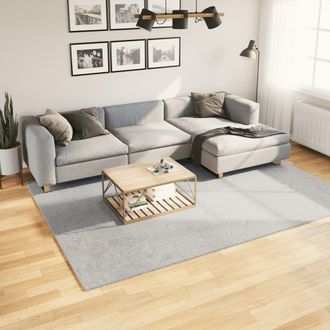 Berkfield Home Rug HUARTE Short Pile Soft & Washable Grey 200x280 cm | Size: Medium