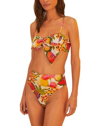 Farm Rio Fruits Paradise Bandeau Bikini Top