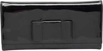 Miu Miu Pre-owned Leather Clutch - Dames - Vintage Clutch - Zwart - ONE Size - Leer - Vintage