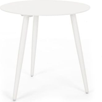 Outdoor Living Mesa de aluminio &Oslash;50 - 48h Blanco