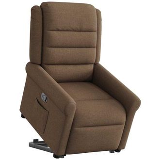 vidaXL Vidaxl - Sill&oacute;n Reclinable Elevable De Tela Marr&oacute;n