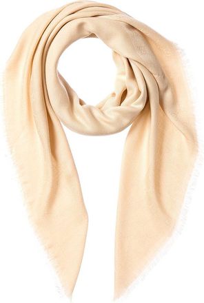 Gucci Gg Wool & Silk-Blend Scarf