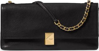 Kate Spade New York Crossbodytas met kettingband en omslag - Zwart