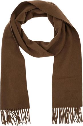 Max Mara Bruine Sjaal Wsdalia - Dames - Wintersjaals - Bruin - ONE Size - Kasjmier - Accessoires