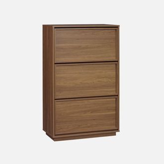 Sweeek Zapatero De Madera Con 3 Cajones Estilo Decorativo