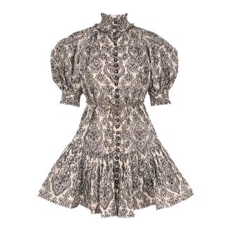 Zimmermann Dames, Jurken, Zwart, Maat: M Katoen