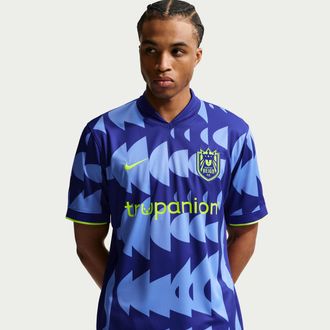 Nike Seattle Reign FC Stadium Away Nike Mens Dri-FIT NWSL Replica Jersey in Blue | P35562SRFC26-ROP