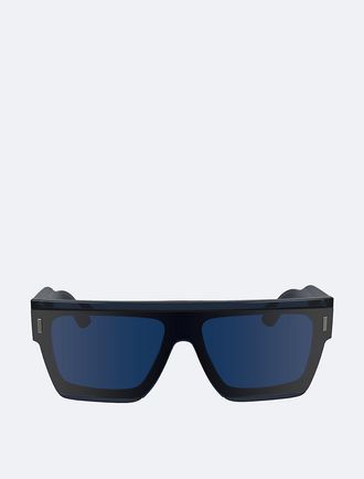 Calvin Klein Acetate Square Sunglasses - Blue
