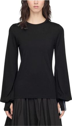adidas Fitness, Dames, Zwart, M, Wol, Wool Cinched Drape Long Sleeve
