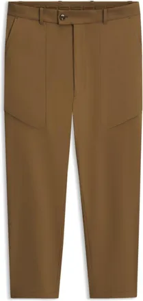 BOSS Porsche x regular-fit pants in stretch fabric